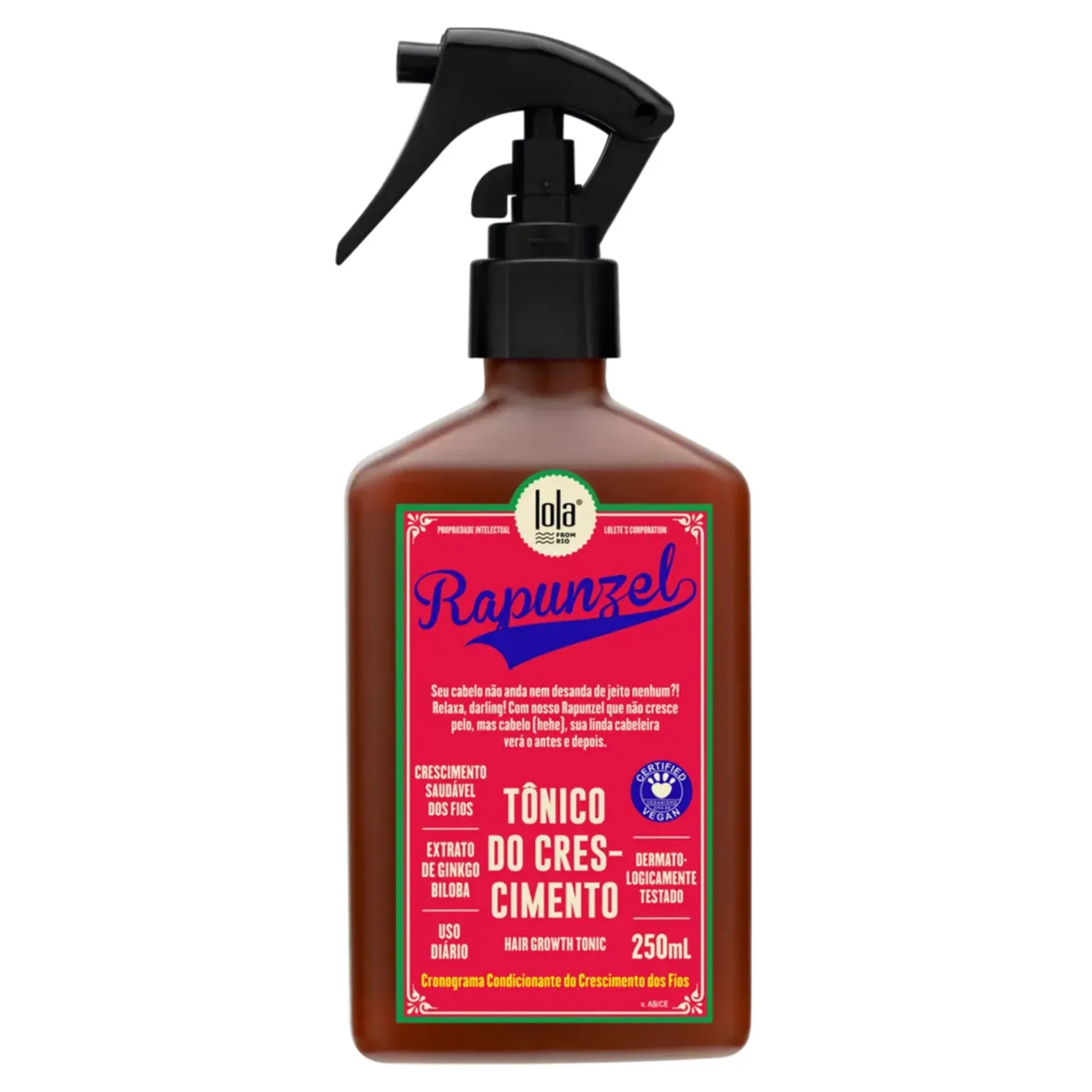 Tonico Lola Rapunzel Crescimento 250ml